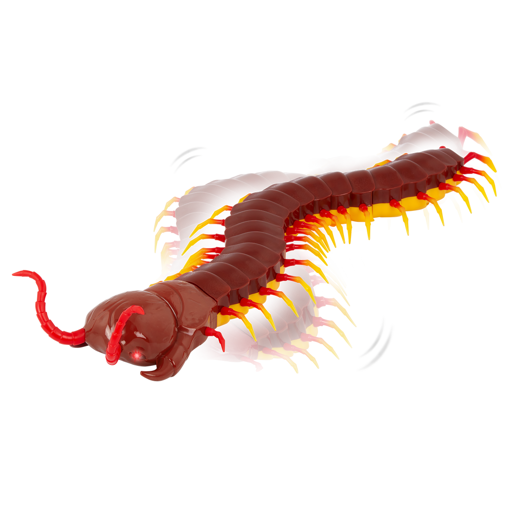 Remote control giant centipede toy