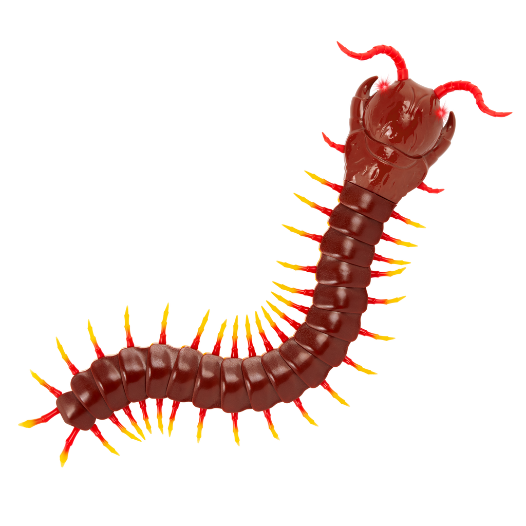Remote control giant centipede toy