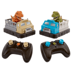 Remote control RC dinosaur bumper cars game 2-player game