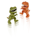 Remote control RC dinosaur bumper cars game 2-player game