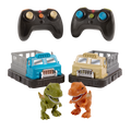Remote control RC dinosaur bumper cars game 2-player game