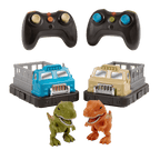 Remote control RC dinosaur bumper cars game 2-player game