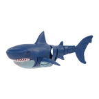 Underside of remote control shark toy