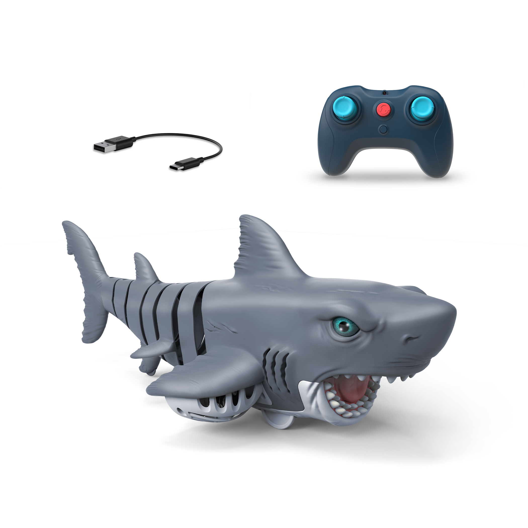 RC Swimming Megalodon Shark