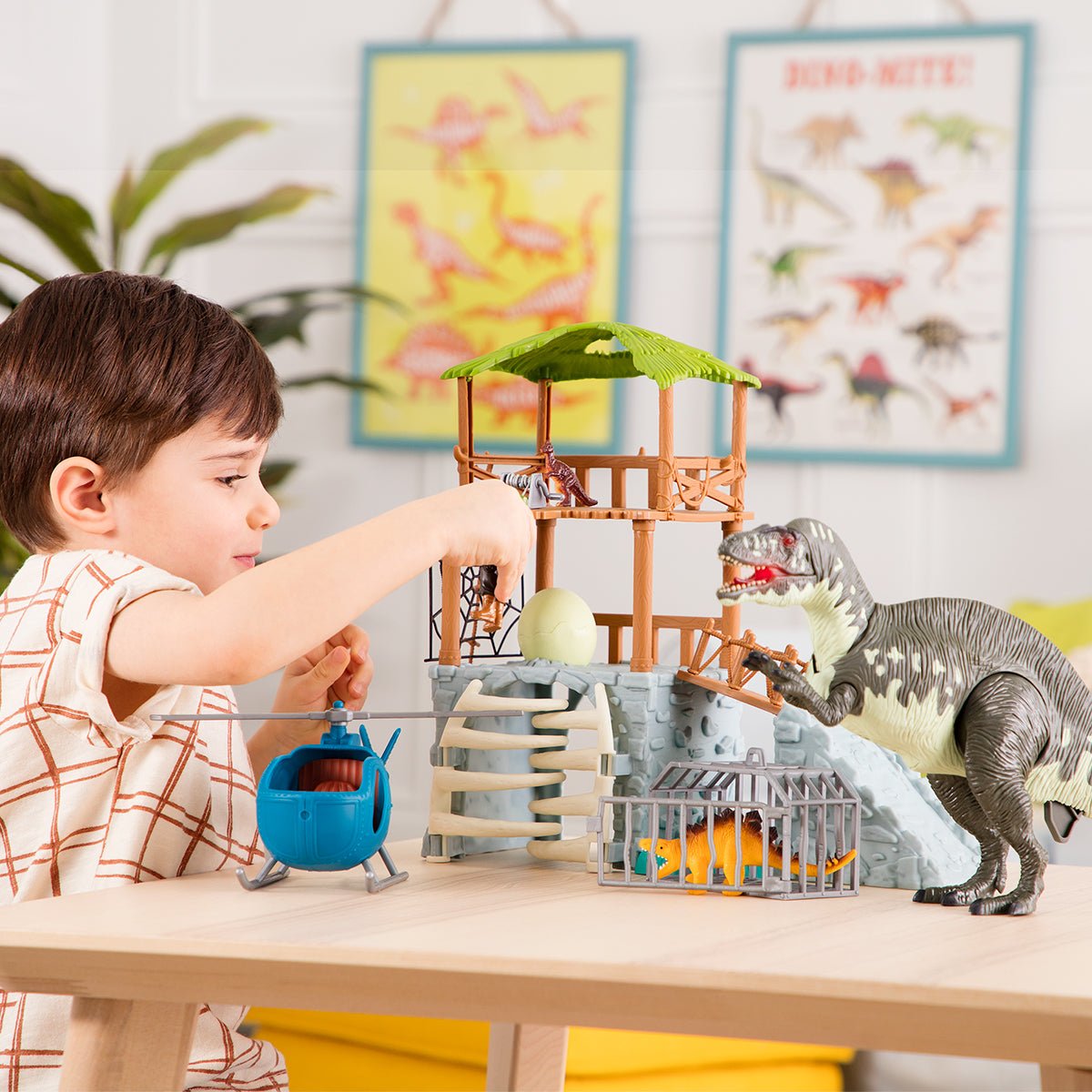 Acrocanthosaur Jungle Playset | Dinosaur Toys | Terra – MaisonBattat