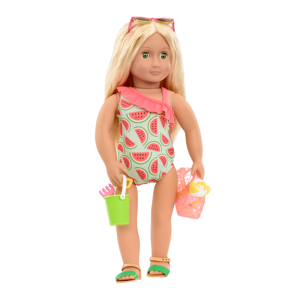 Slice of fun swimsuit outfit for dolls