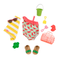 Slice of fun swimsuit outfit for dolls