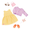 Sunshine and Stars Summer Outfit for 18-inch Dolls