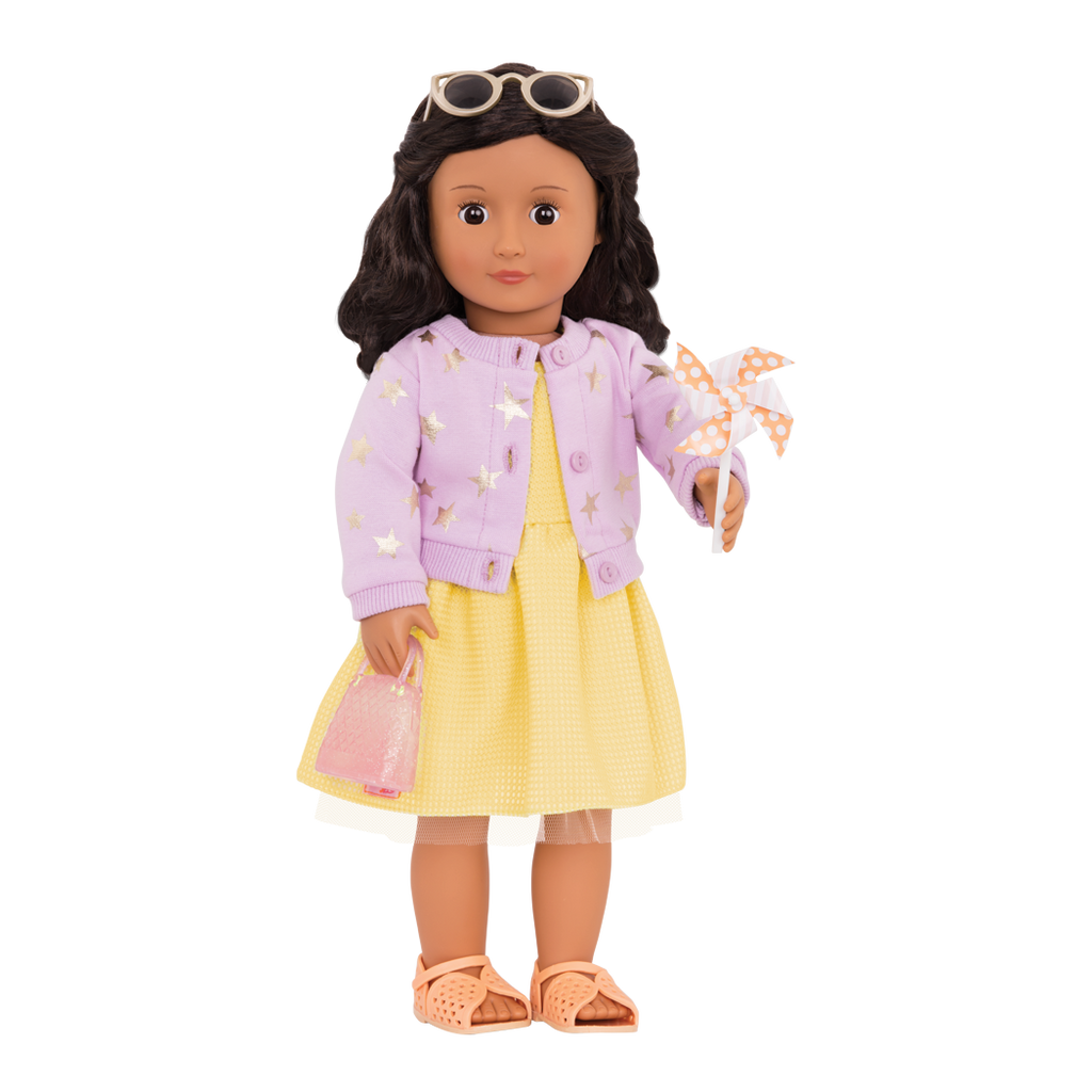 Sunshine and Stars Summer Outfit for 18-inch Dolls