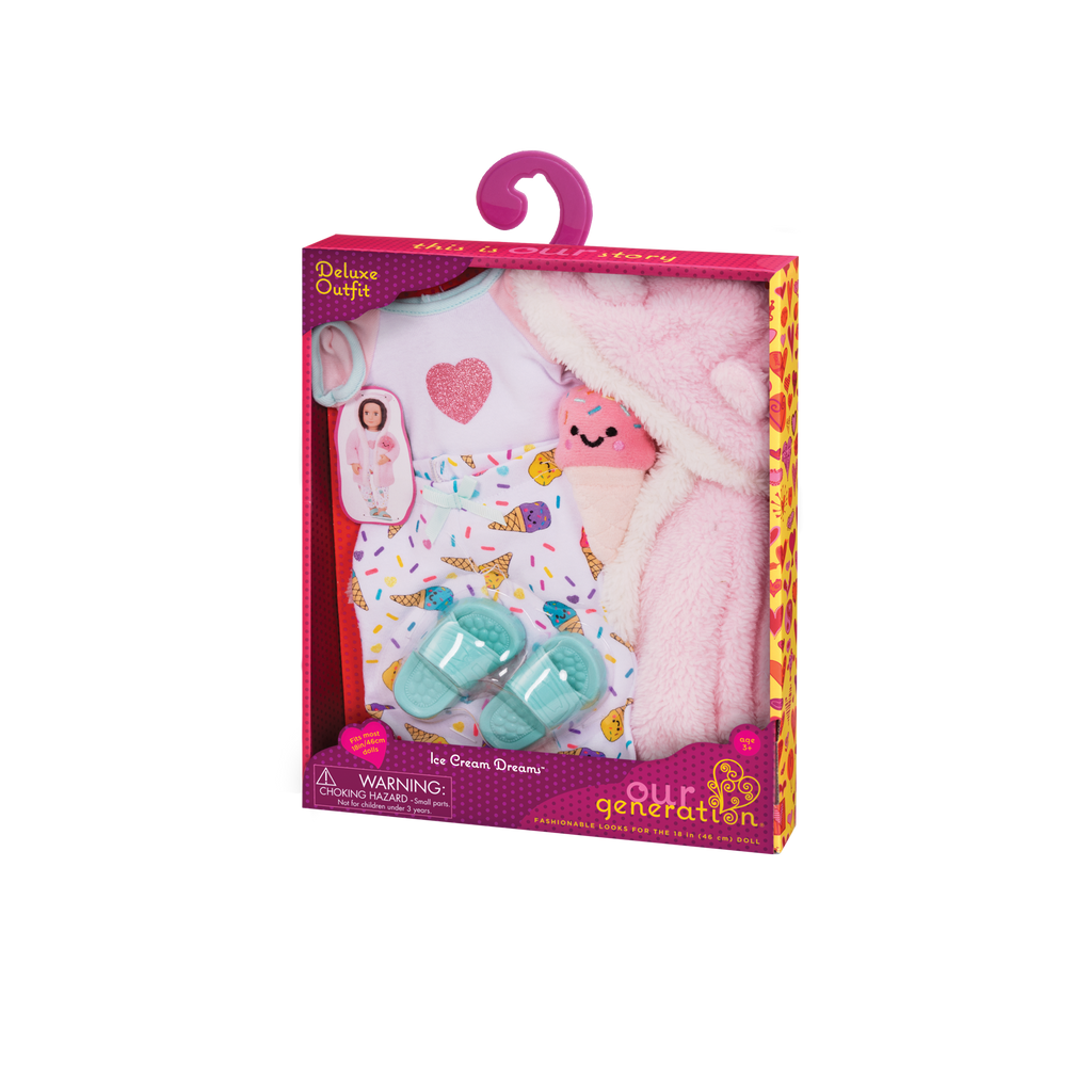 Our Generation Ice Cream Dreams Outfit for 18-inch Dolls