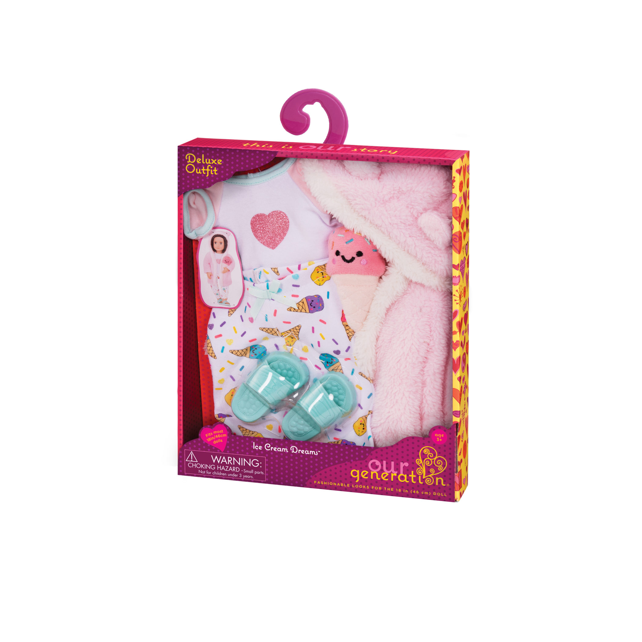 Our Generation Ice Cream Dreams Outfit for 18-inch Dolls