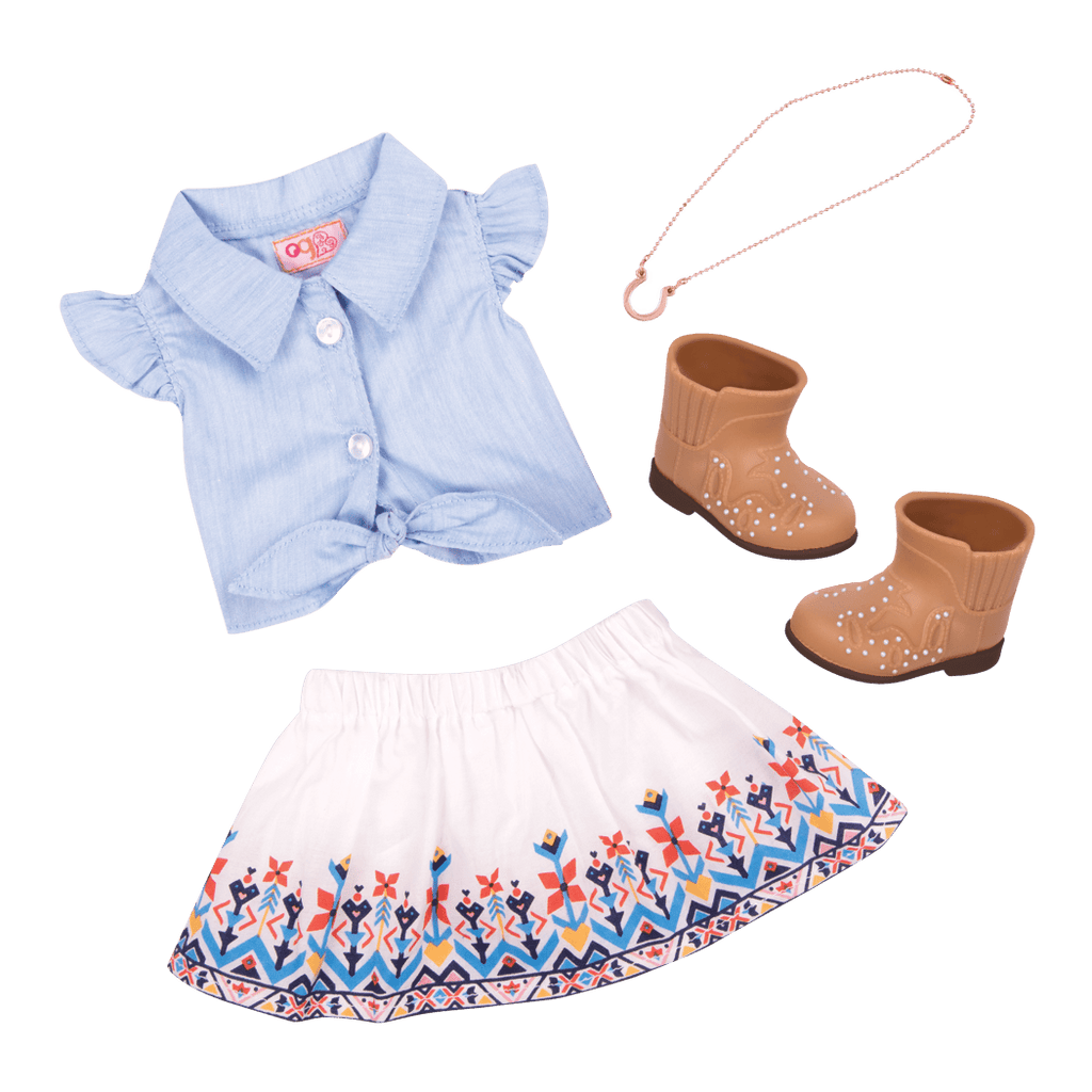 My Lucky Horseshoe outfit for 18inch dolls
