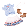 My Lucky Horseshoe outfit for 18inch dolls