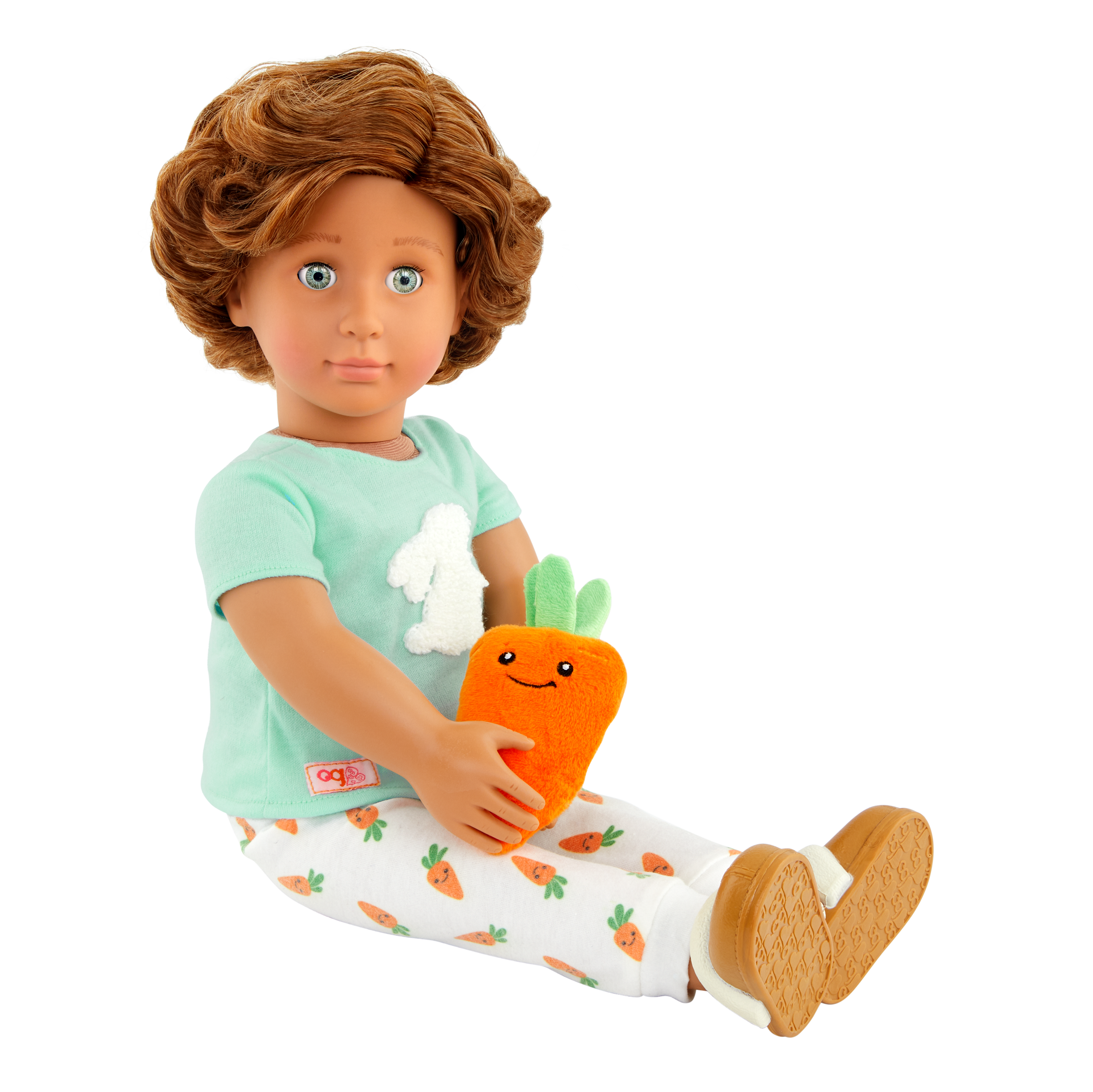 Our Generation Bedtime Bunny Pajama Outfit for 18-inch Boy Dolls