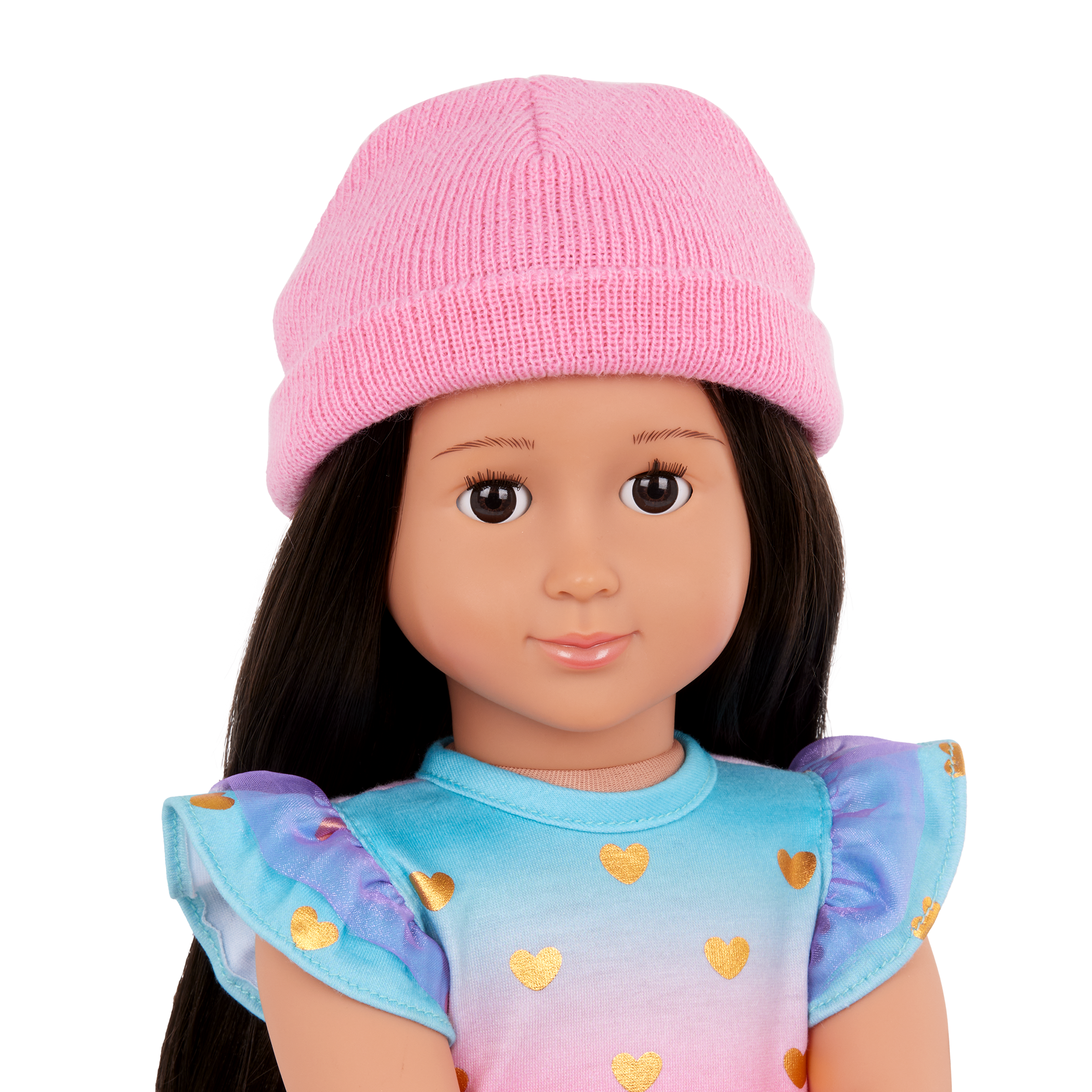 Our Generation Lovely Hearts Dress Outfit for 18-inch Dolls