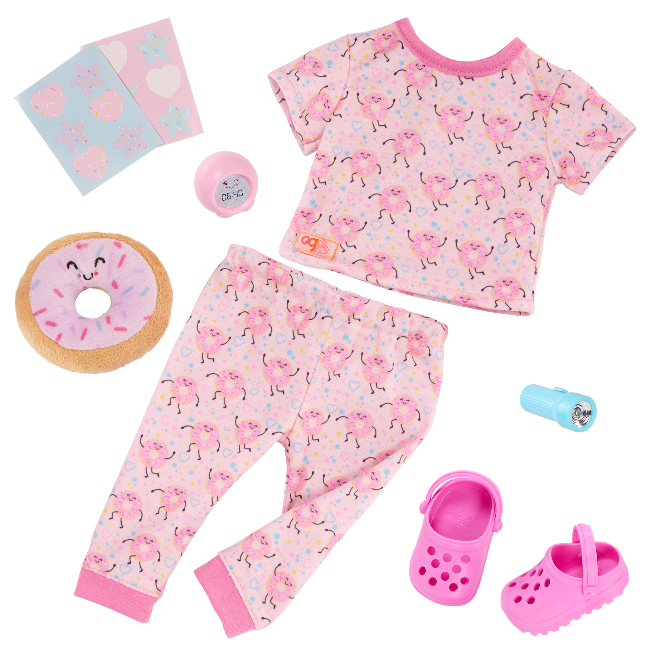 Our Generation Dreaming of Donuts Pajama Outfit for 18 inch Doll