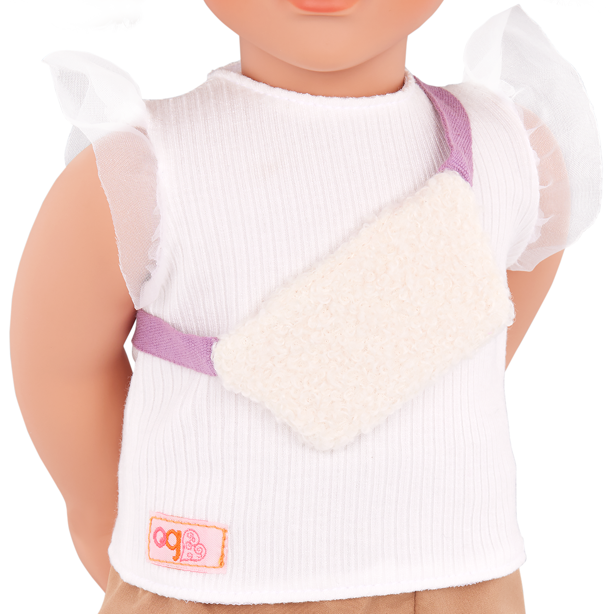 Our Generation 18-inch Doll Roam Outfit including pants, top, hat, shoes and bag