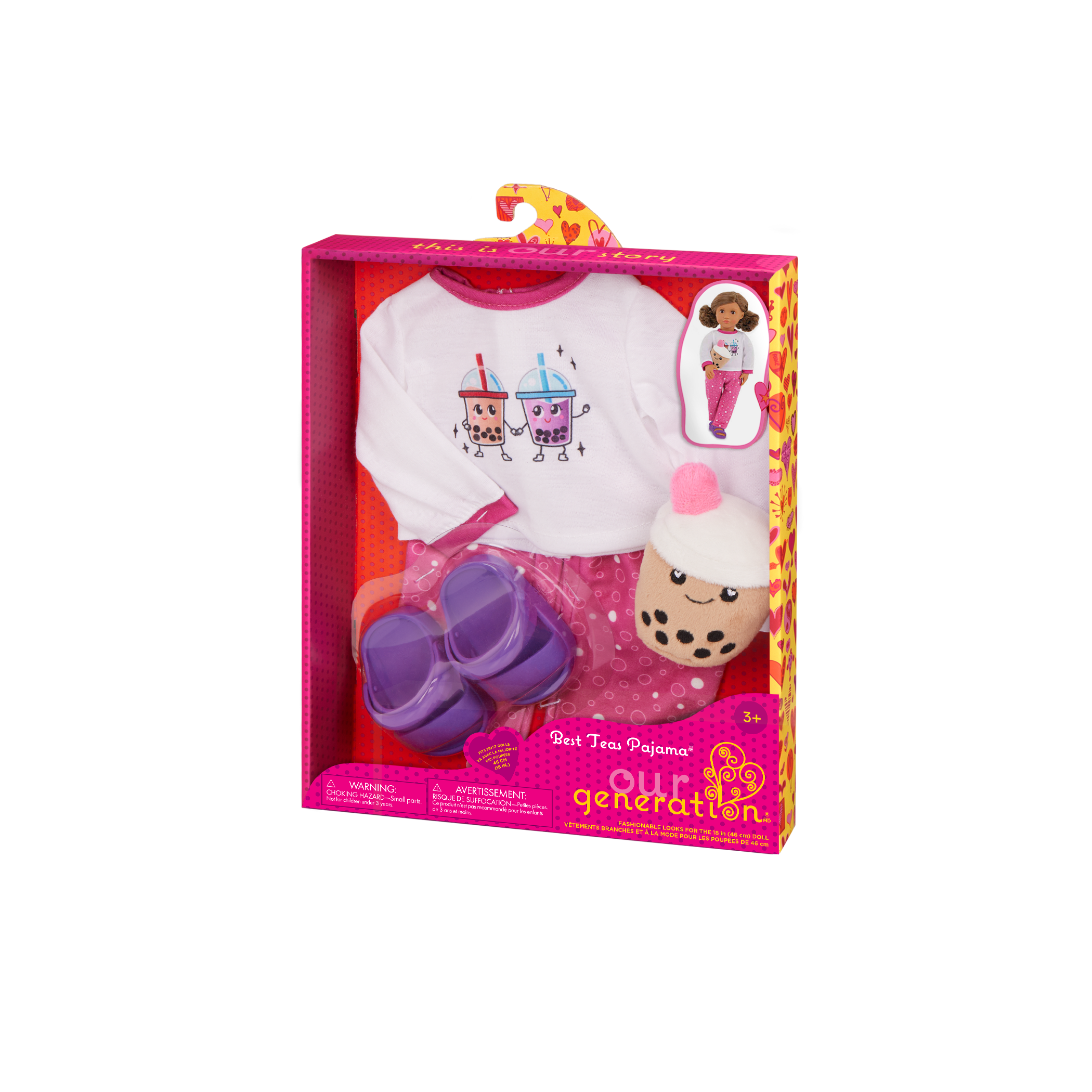 Our Generation Best Teas Outfit for 18-inch Dolls