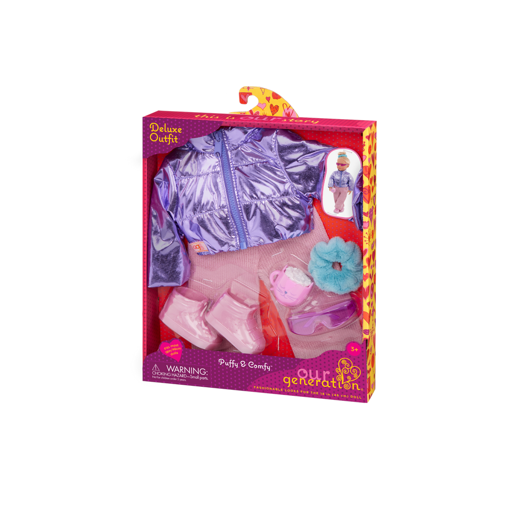 Our Generation Puffy & Comfy Outfit for 18-inch Dolls