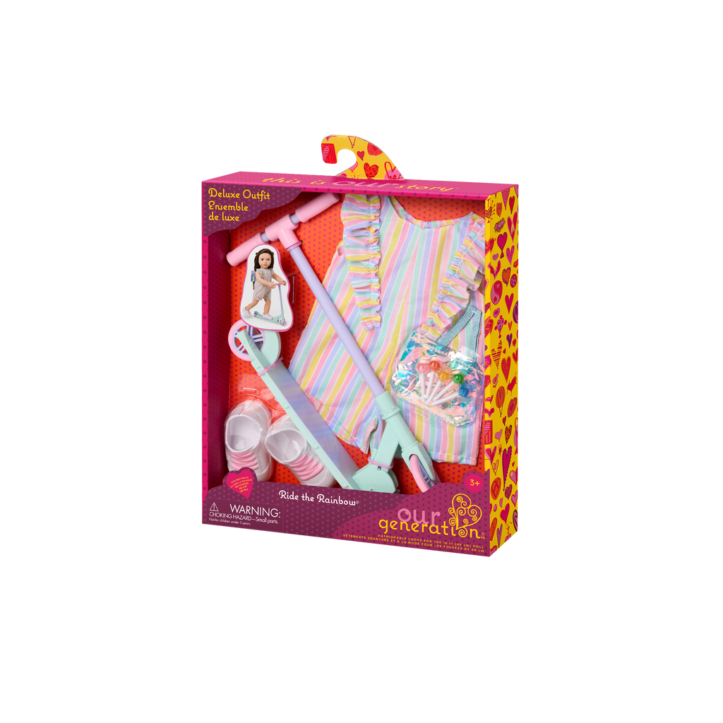 Our Generation Ride the Rainbow Outfit for 18-inch Dolls