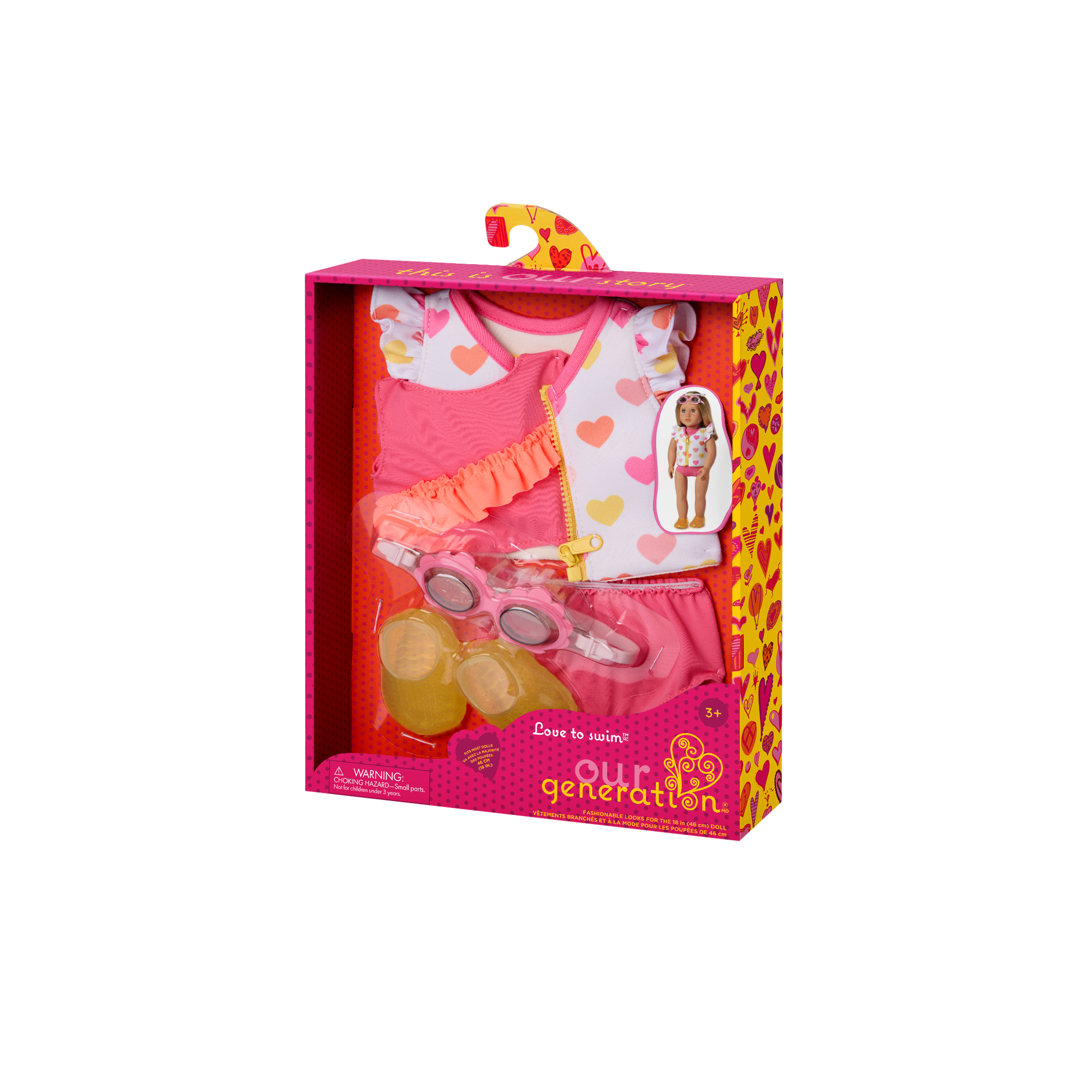 Our Generation Love to Swim Outfit for 18-inch Dolls
