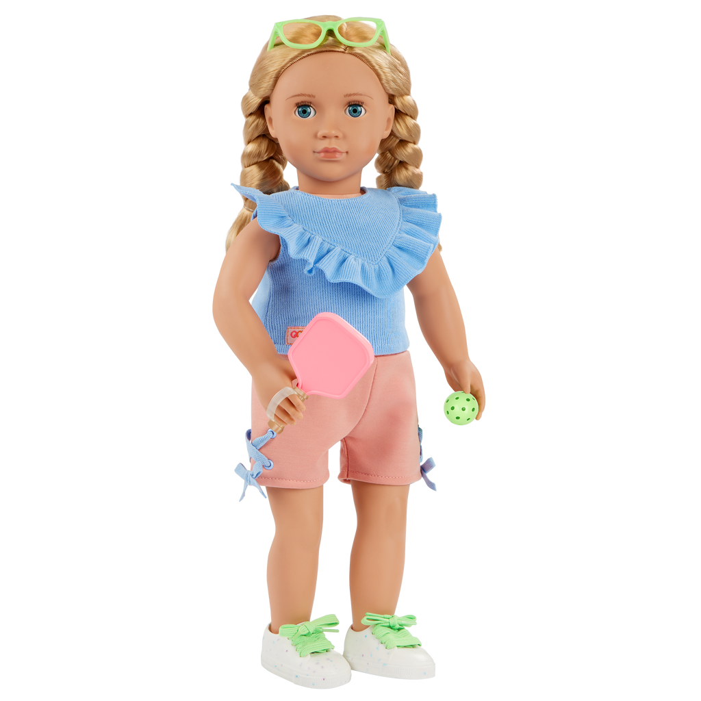 Our Generation Serve with Love Pickleball Outfit for 18-inch Dolls