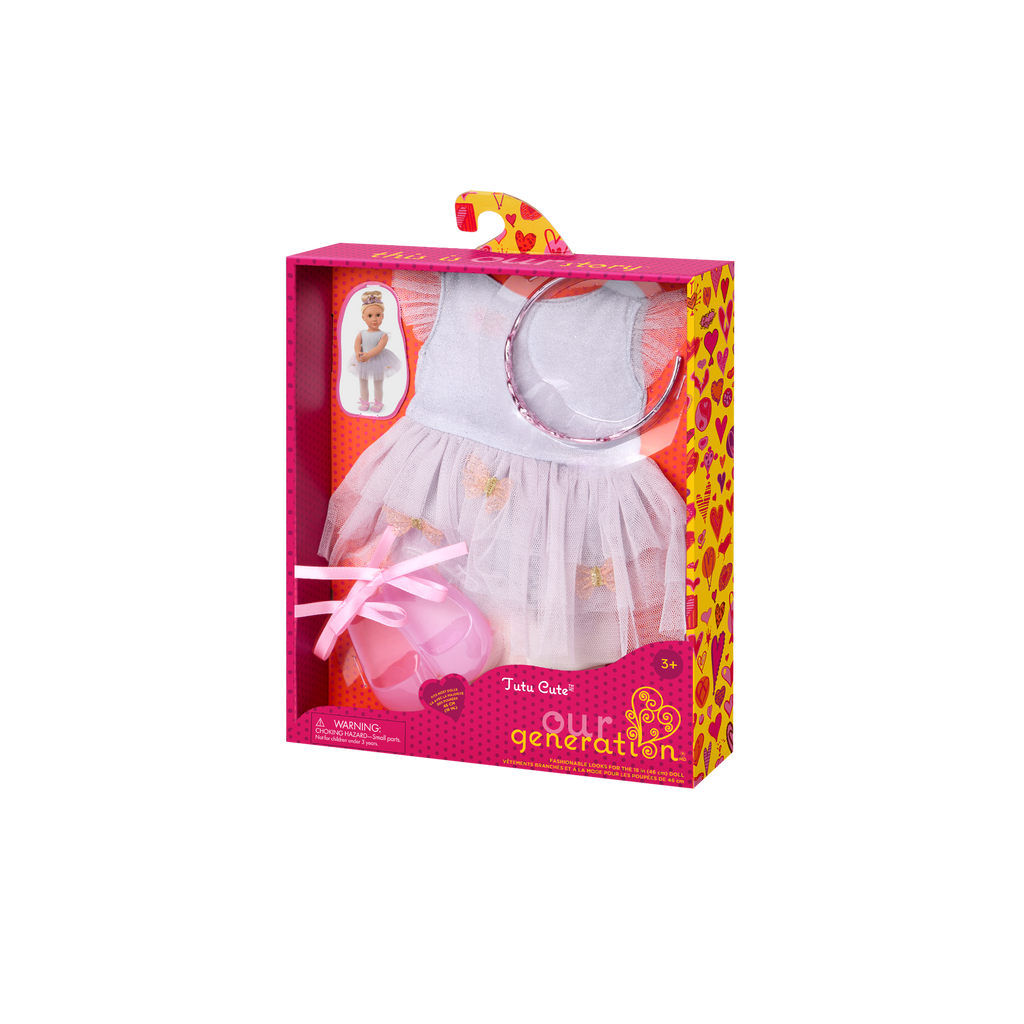 Our Generation Tutu Cute Ballet Outfit for 18-inch Dolls