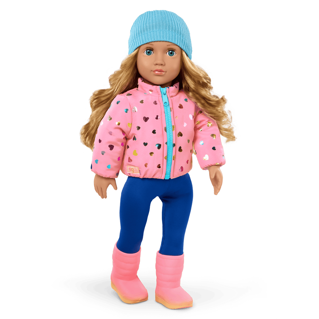 Our Generation Snowflake Surprise Outdoor Outfit for 18-inch Dolls