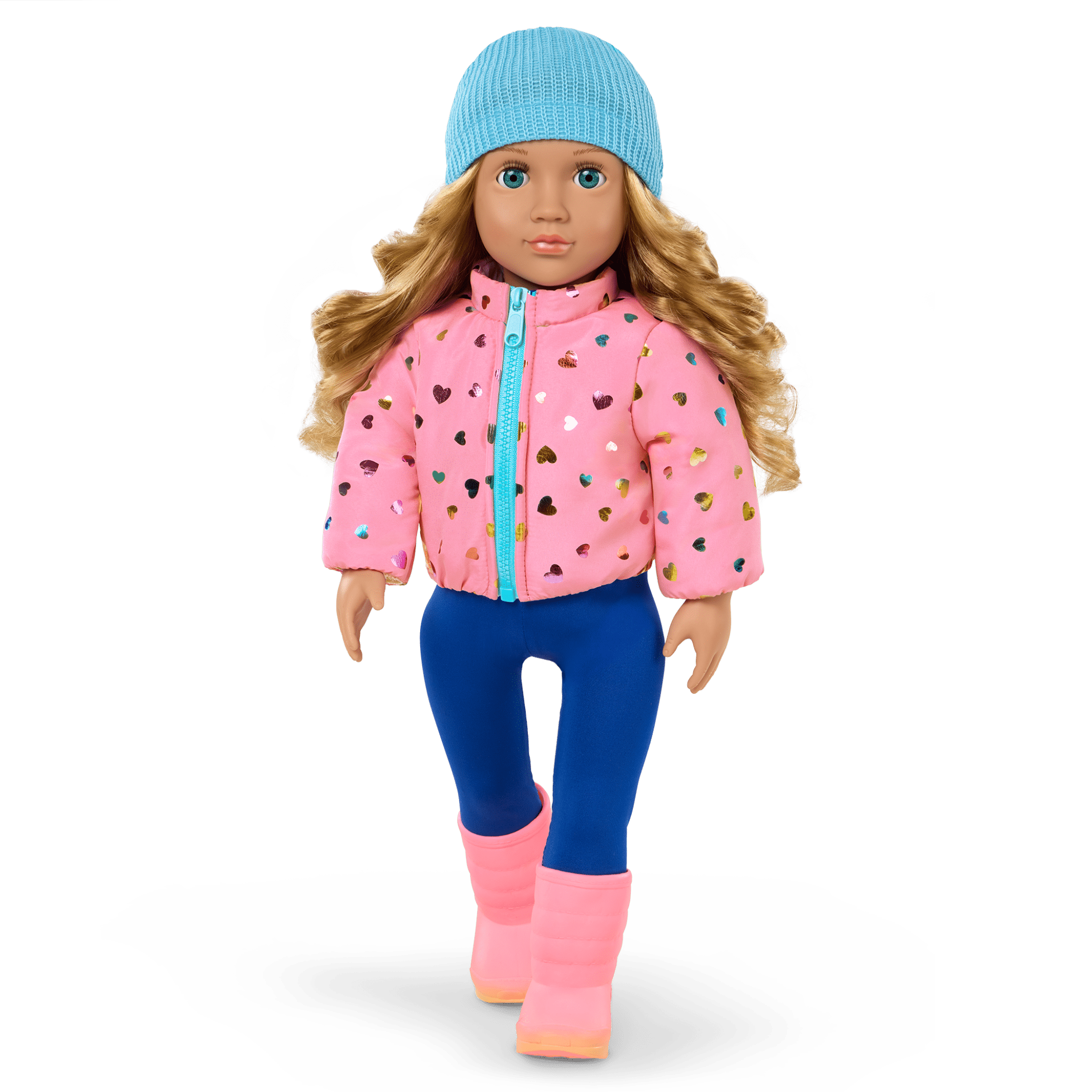 Our Generation Snowflake Surprise Outdoor Outfit for 18-inch Dolls