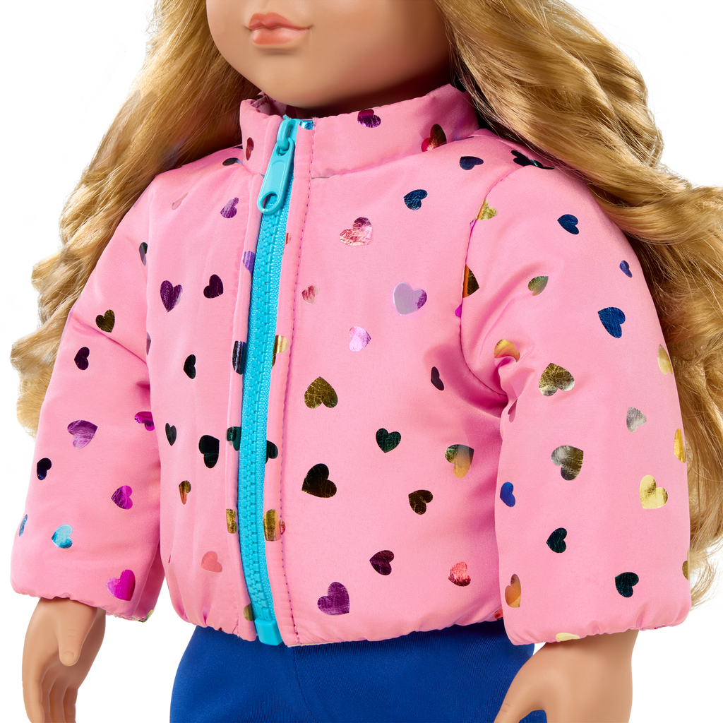 Our Generation Snowflake Surprise Outdoor Outfit for 18-inch Dolls
