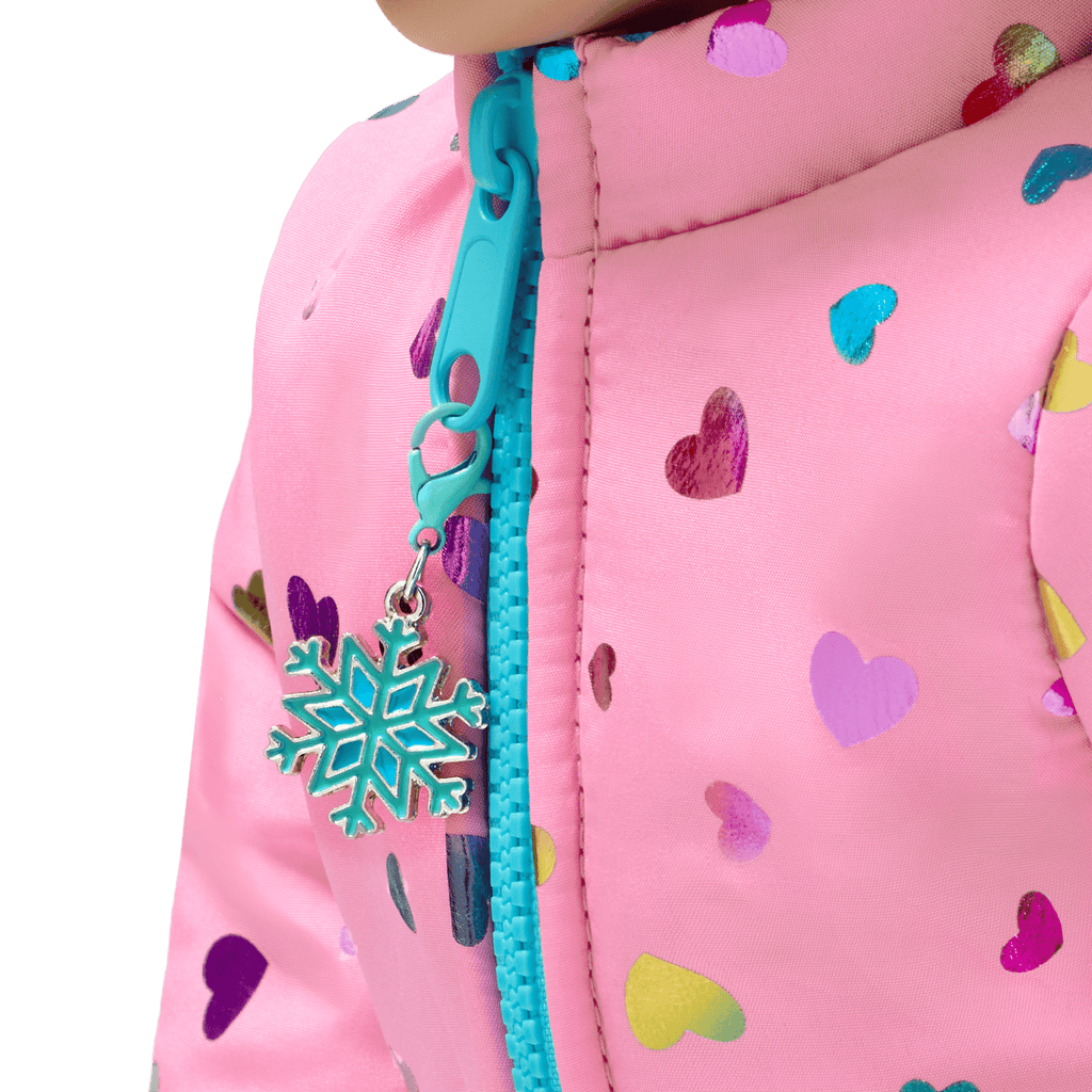 Our Generation Snowflake Surprise Outdoor Outfit for 18-inch Dolls