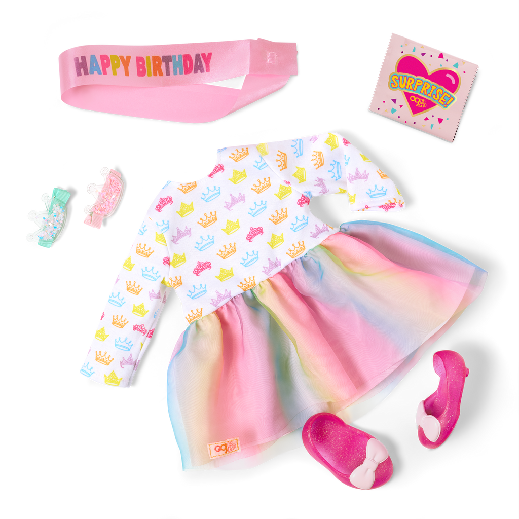 Our Generation Sash & Sparkle Party Outfit for 18-inch Dolls
