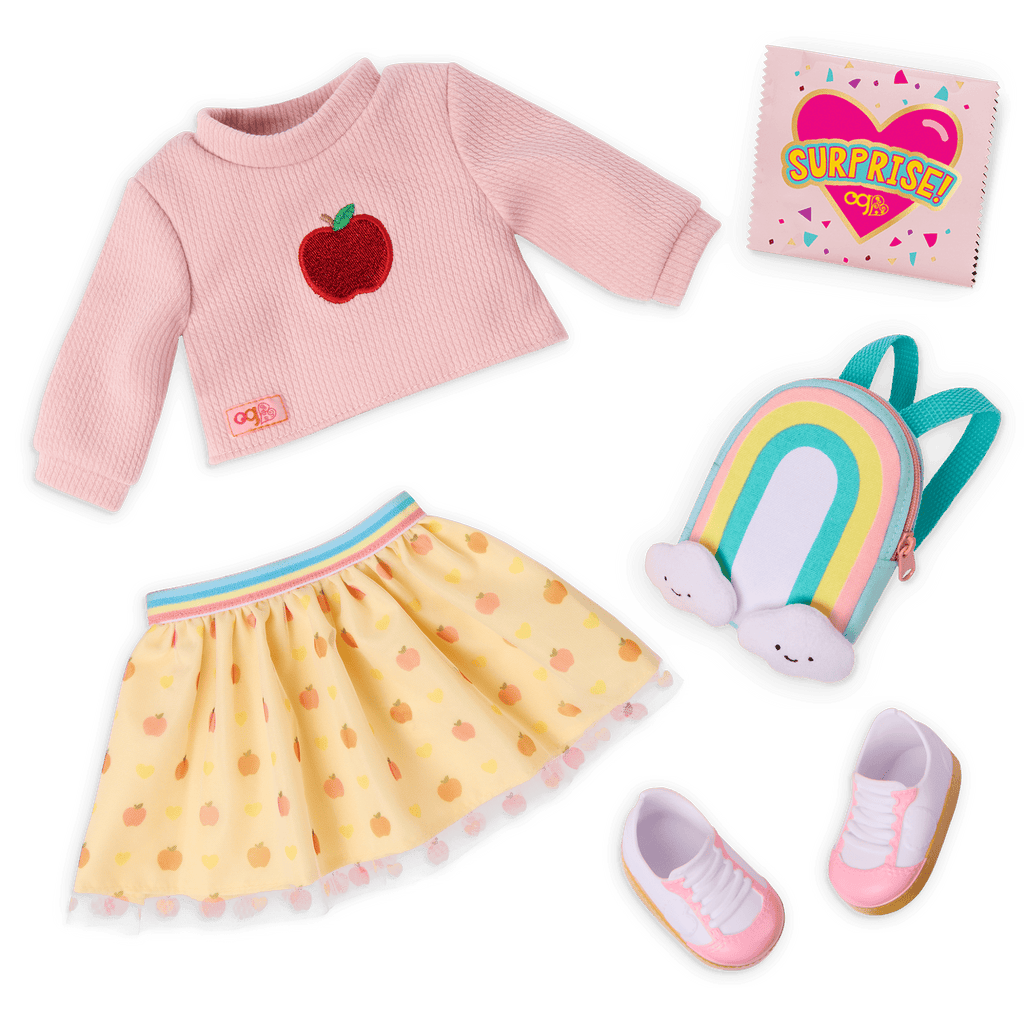 Our Generation Apple of My Eye Surprise Outfit for 18-inch Dolls