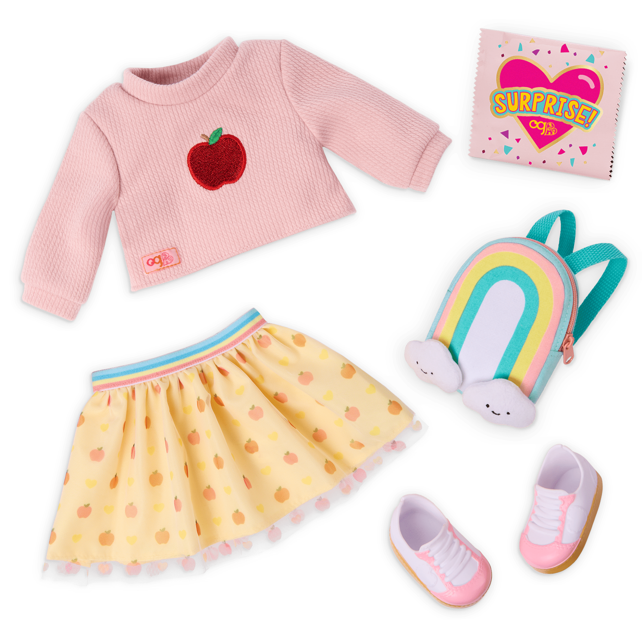 Our Generation Apple of My Eye Surprise Outfit for 18-inch Dolls