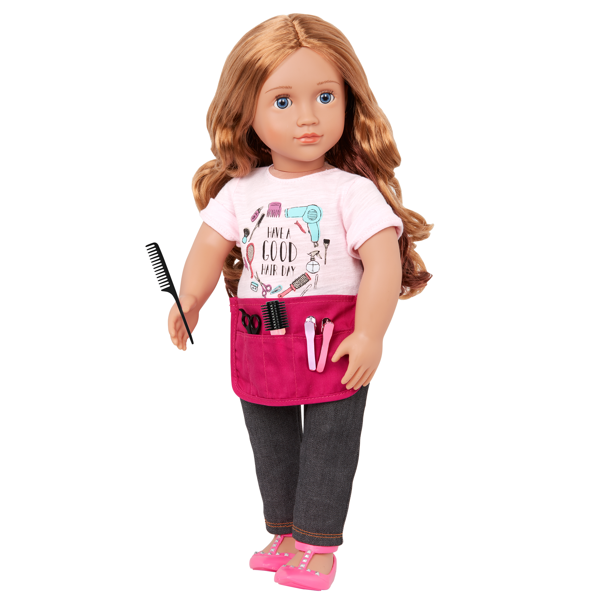 Our Generation 18-inch Hairdresser Doll Sabrina