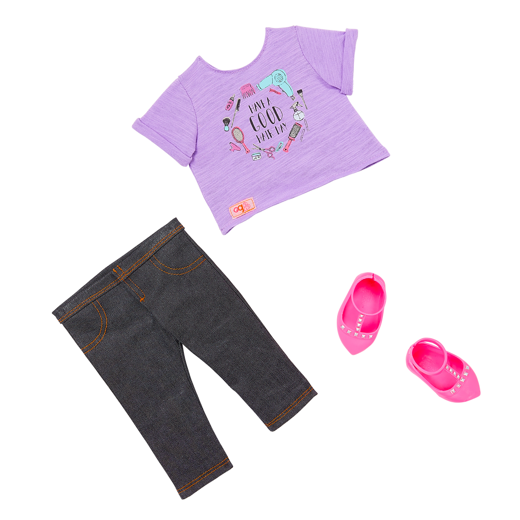 Our Generation 18-inch Hairdresser Doll Ashanti