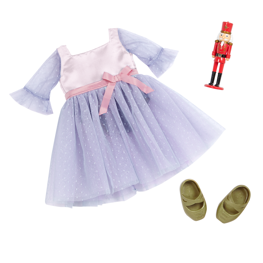 Our Generation 18-inch Ballerina Doll Clara & Nutcracker Accessory