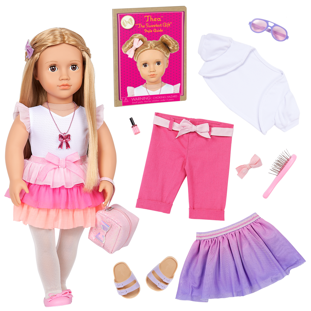 Our Generation Fashion Starter Kit & 18-inch Doll Thea