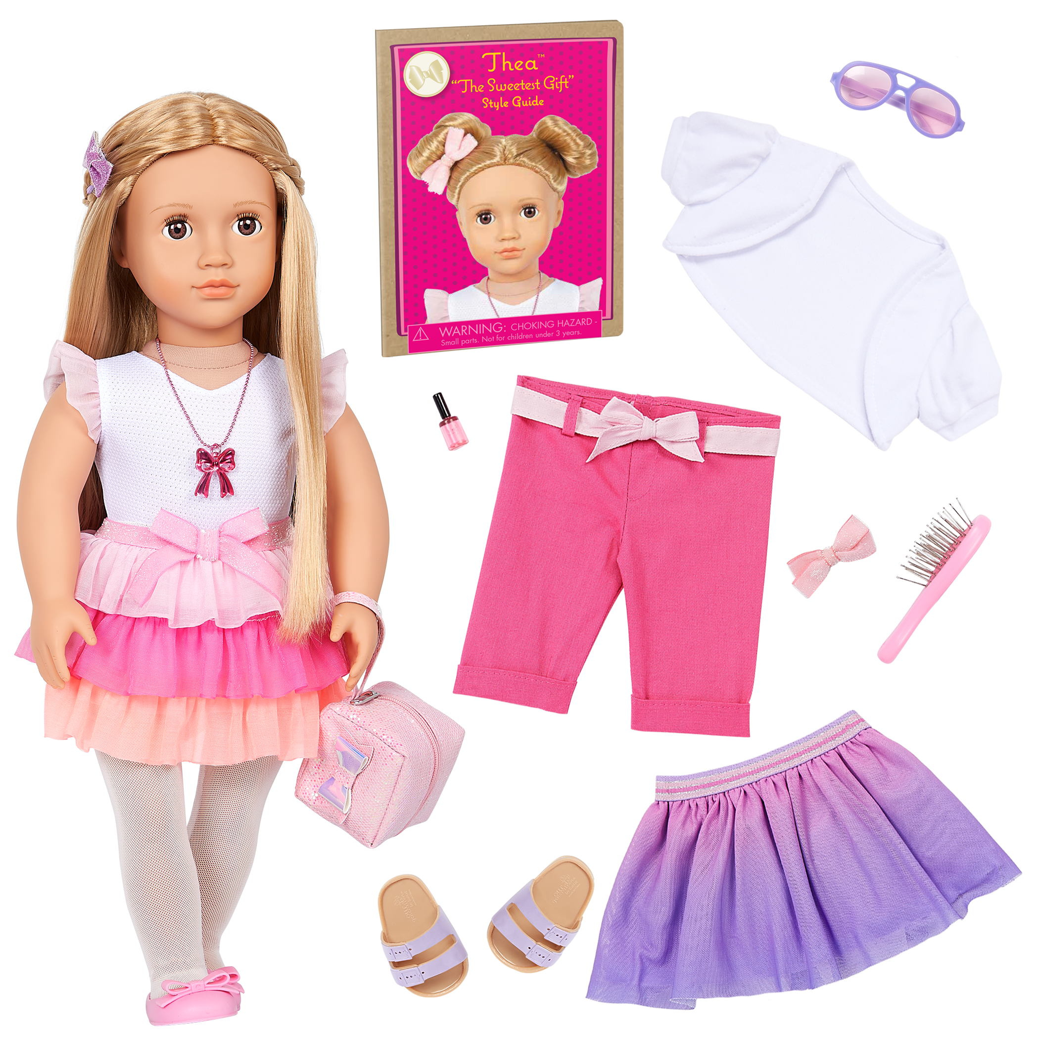 Our Generation Fashion Starter Kit & 18-inch Doll Thea