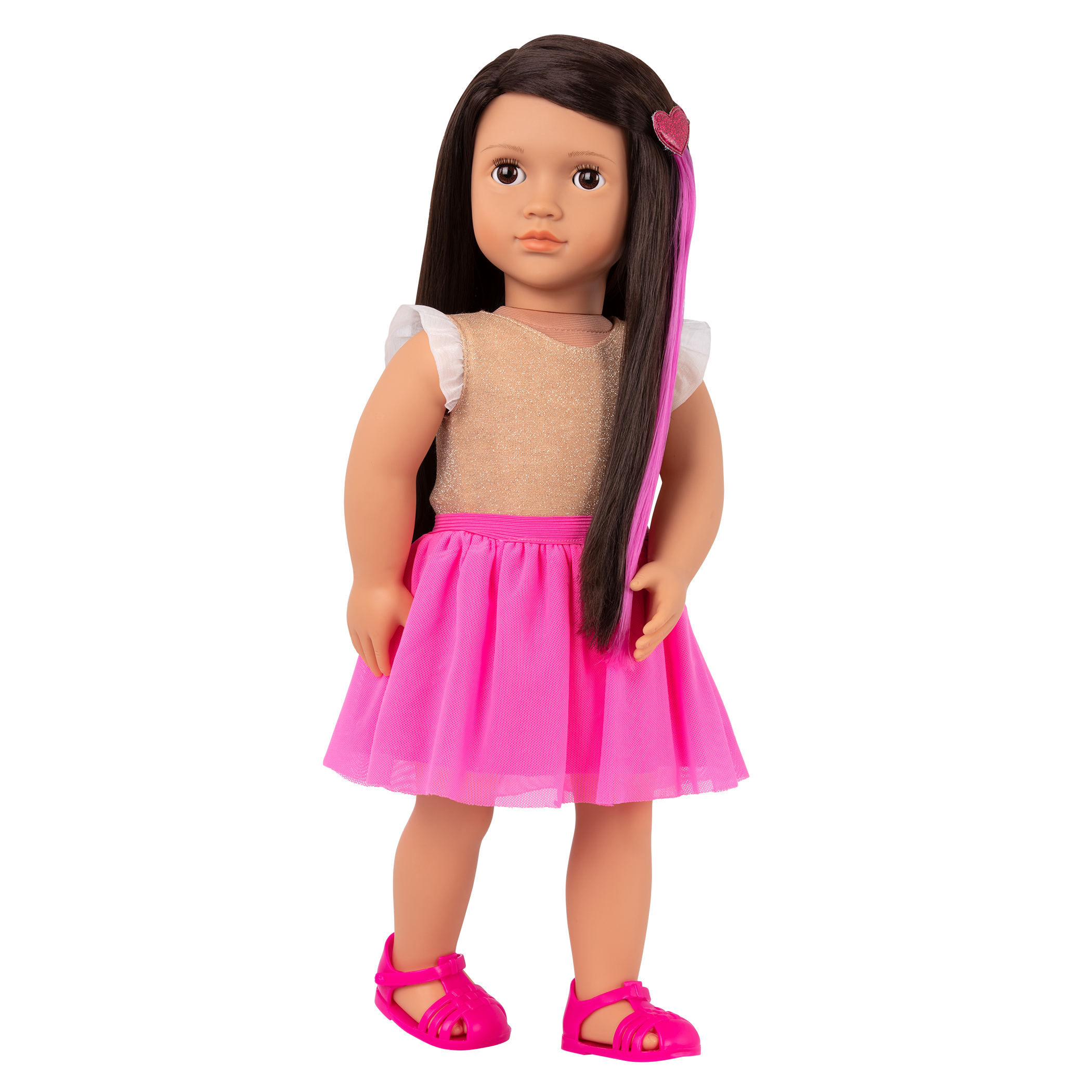Our Generation Fashion Starter Kit & 18-inch Doll Amora