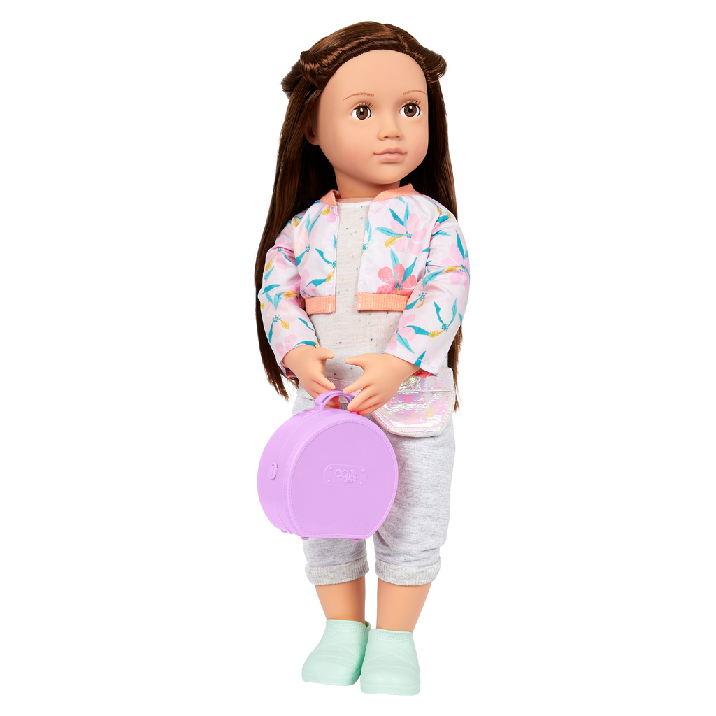 Our Generation Posable 18-inch Doll Reese & Storybook