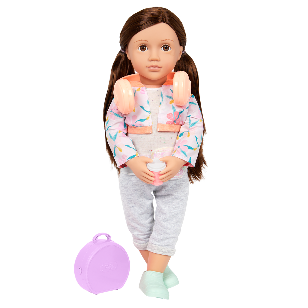 Our Generation Posable 18-inch Doll Reese & Storybook