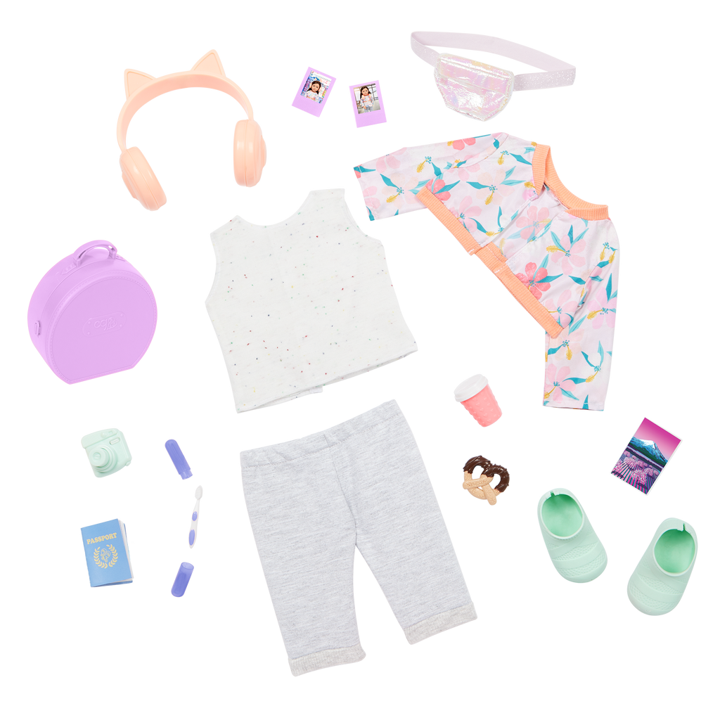 Our Generation Posable 18-inch Doll Reese & Storybook