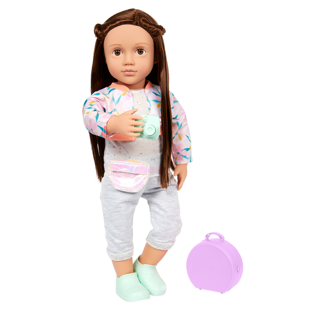Our Generation Posable 18-inch Doll Reese & Storybook