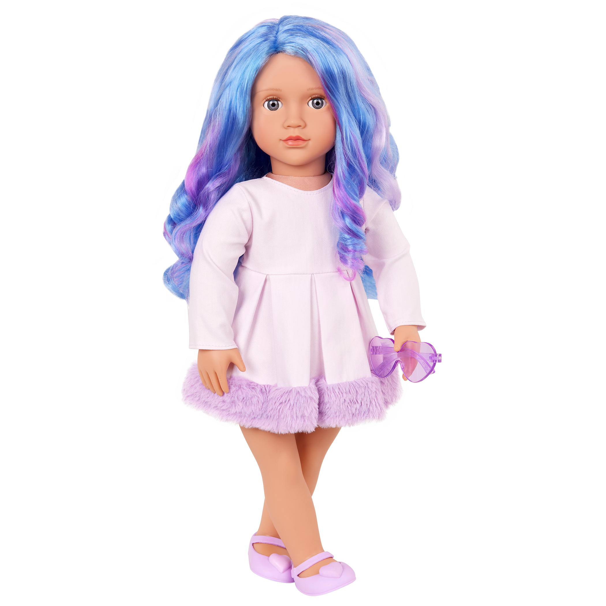 Our Generation 18-inch Multicolored Hair Doll Veronika