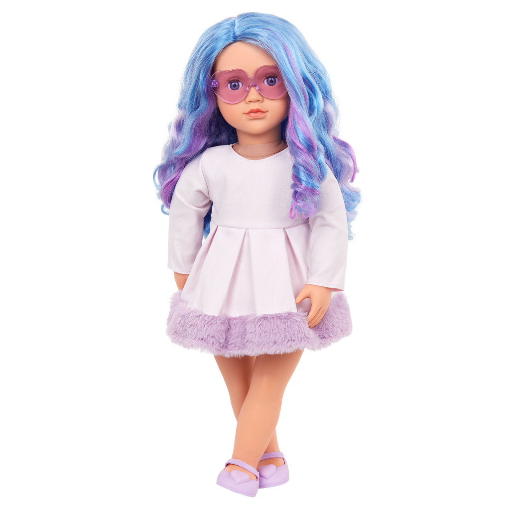 Our Generation 18-inch Multicolored Hair Doll Veronika
