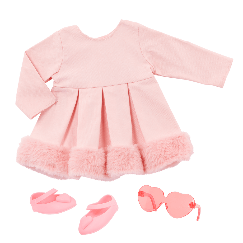 Our Generation 18-inch Multicolored Hair Doll Rosa