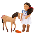 Our Generation 18-inch Equestrian Doll Daria & Foal