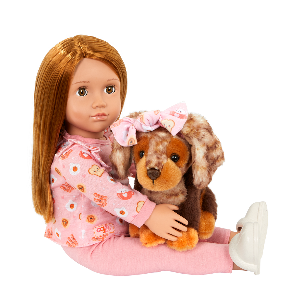 Our Generation 18-inch Doll & Pet Claudia & Cinnamon