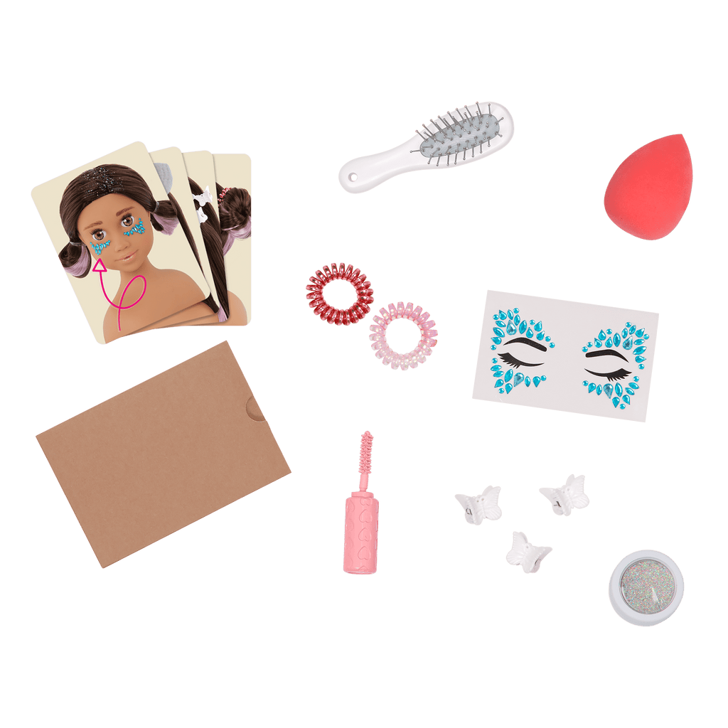 Our Generation Sparkles of Fun Styling Head Doll Domenique